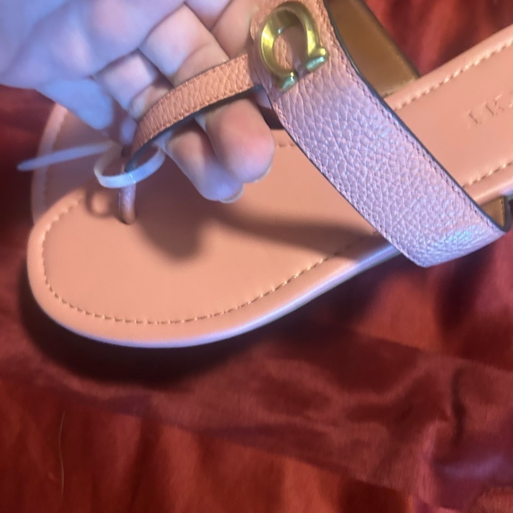 Coach Women's light pink sandals - Picture 5 of 8